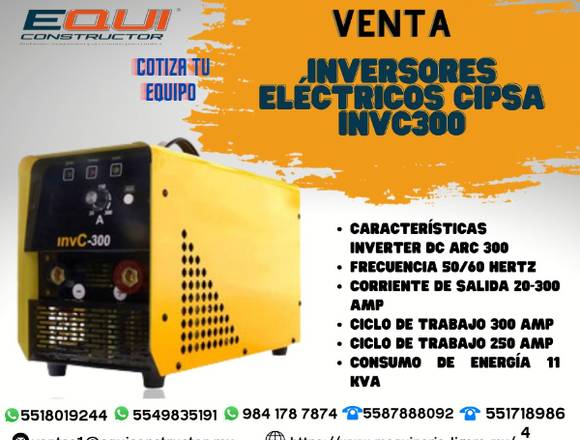 Venta inversores eléctricos cipsa