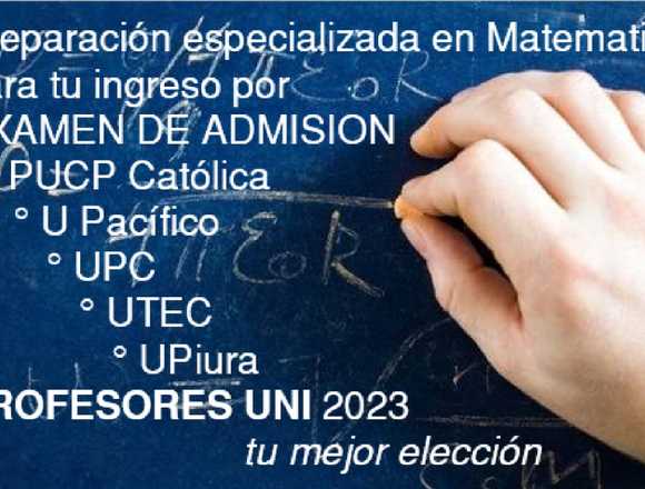 CLASE PRESENCIAL/VIRTUAL MATEMATICA ESC 1º-5º IB