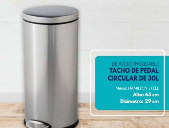 TACHO DE PEDAL CIRCULAR 30 LITROS11