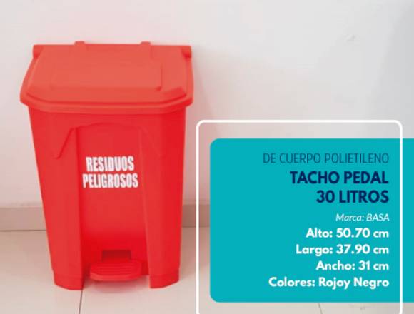 TACHO TAPA PEDAL 30ltr