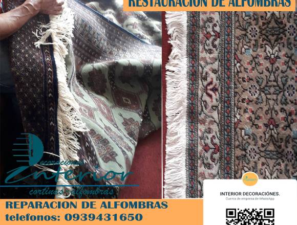 Reparar Flecos De Alfombras. Arreglo Alfombras.