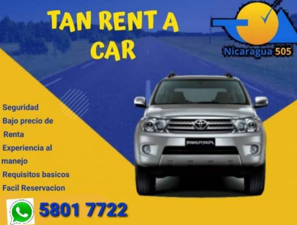 TAN RENT A CAR  TOURISM ASSISTANTS 505