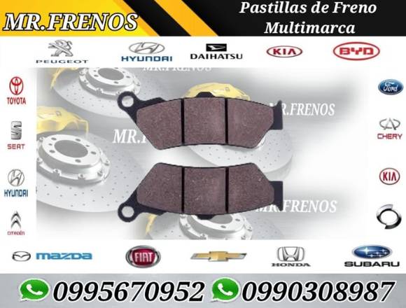 Pastillas de freno Multimarca 