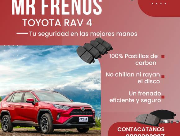 Pastillas Toyota Rav 4