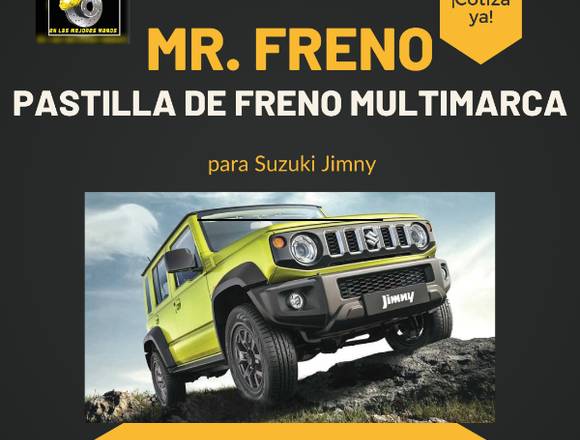 Pastillas de frenos Suzuki Jimny