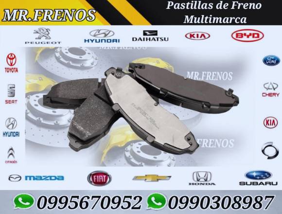 PASTILLAS DE FRENO MULTIMARCA