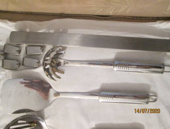 Juego Utensilios P/ Acero Inox Rena Ware Intern.