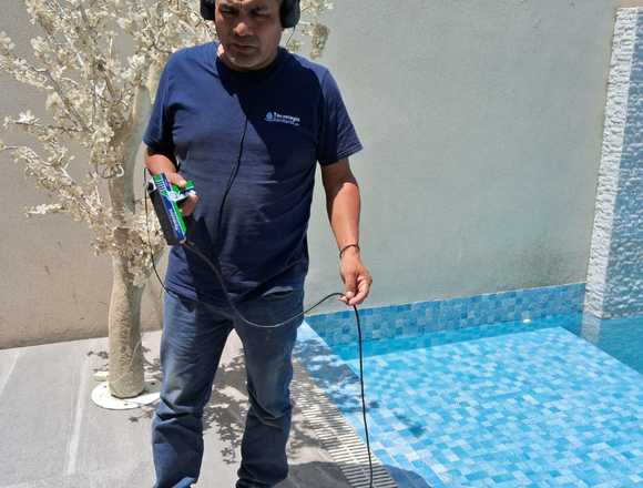 Detección de fugas de agua con geofono 