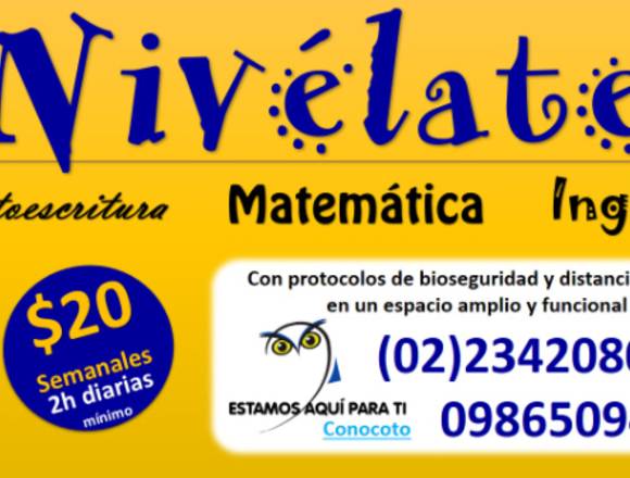 Nivelación Académica y Acompañamiento pedagógico 