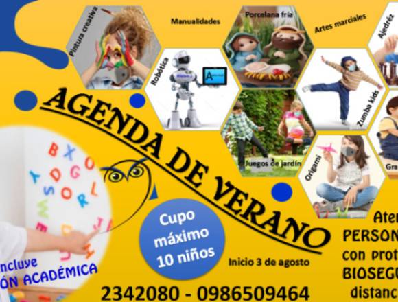 Curso vacacional en Conocoto