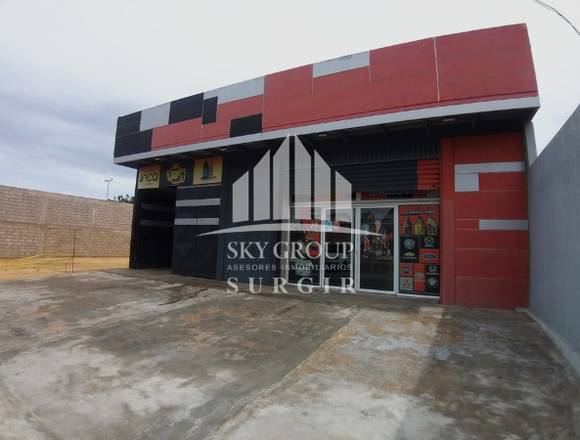 VENDO GALPON CON LOCAL COMERCIAL EN PUERTA MARAVEN