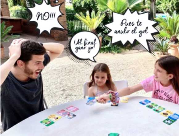 Juego de cartas de Futbol para Niños 