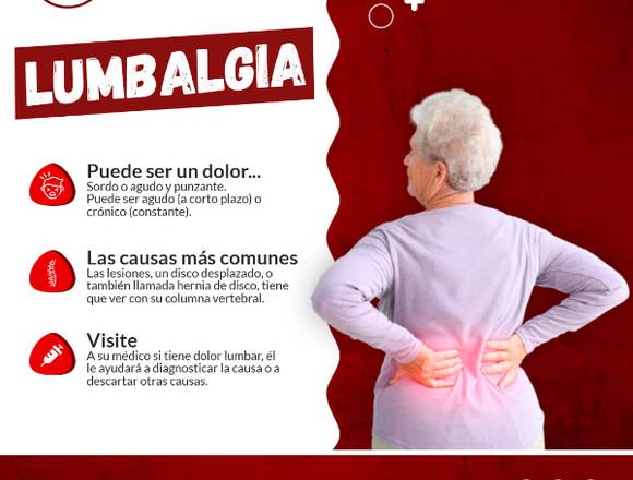 ¿sufres de lumbalgia? 