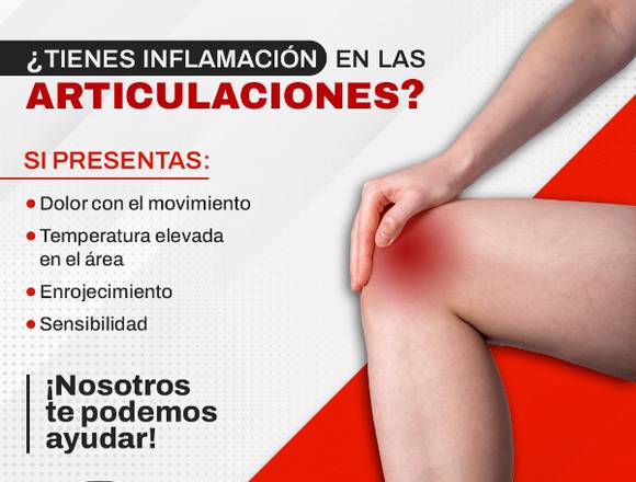 ¿Tienes inflamacion articular?