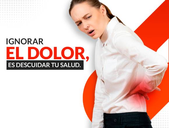 ¡Vivir con dolor no es normal!