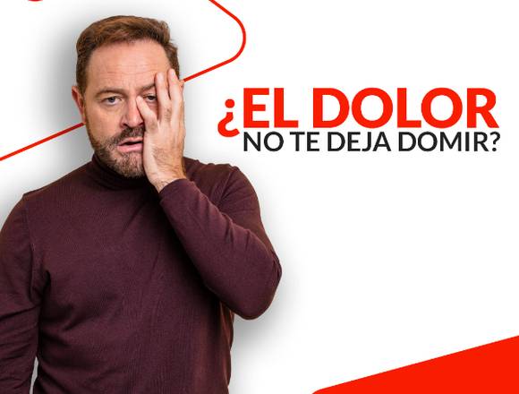 ¿El dolor no te deja domir?