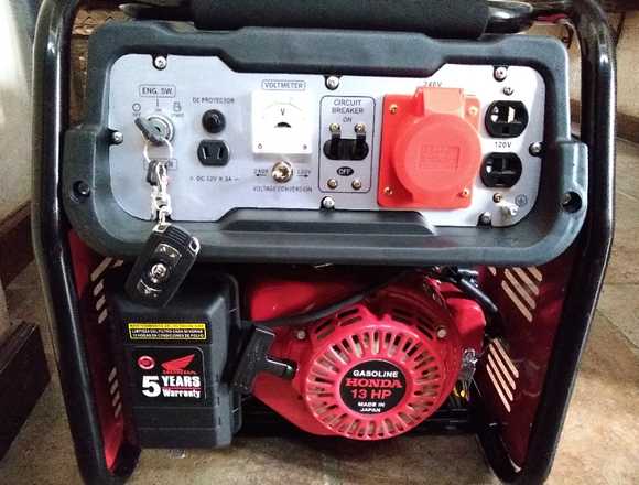 Generador de electricicdad Honda 6500 watts