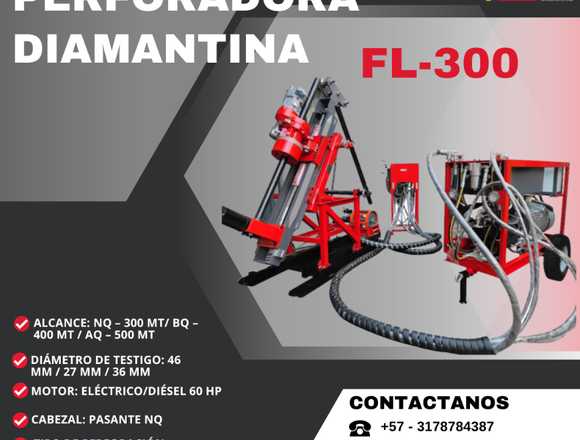 PERFORADORA DIAMANTINA – PARA PROYECTOS MINEROS👷⛏