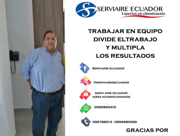 servicio técnico serviaire ecuador