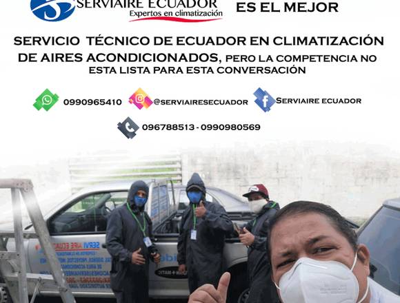 serviaire ecuador aires acondicionados