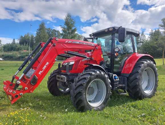 Tractor John Deere 5713S con cargador