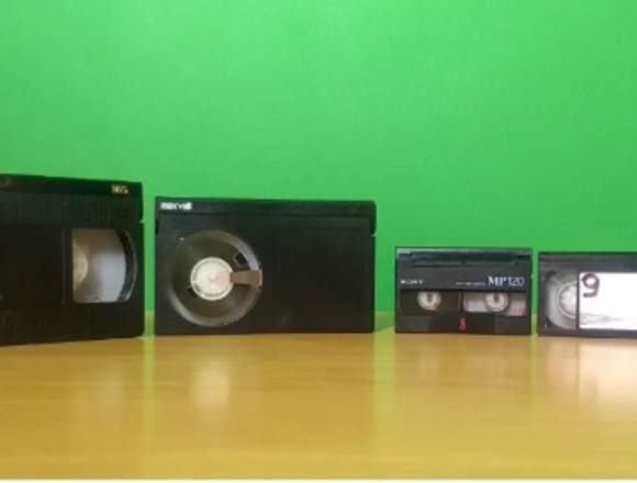 pasamos de cintas VHS , Betmax a dvd o usb 