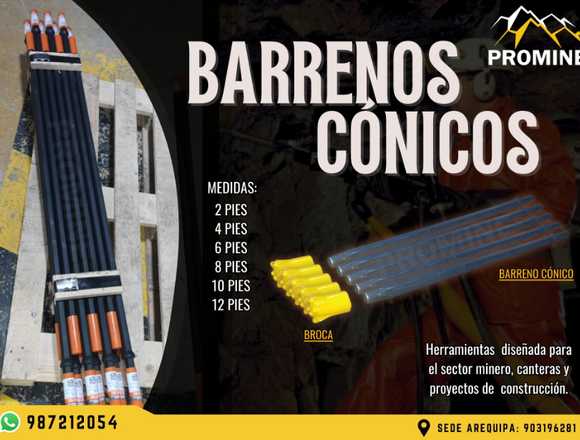 BARRENOS CONICOS / PROMINE / LIMA 