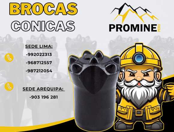 PRODUCTOS MINEROS-BROCAS CONICAS