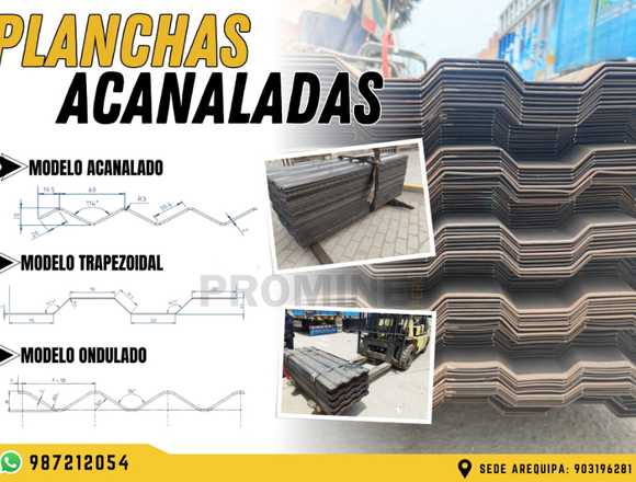 PLANCHAS ACANALADAS / PROMINE / LIMA