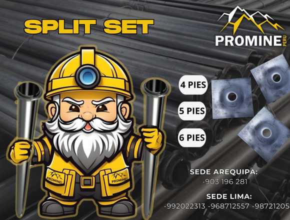 PRODUCTO MINEROS-SPLIT SET 