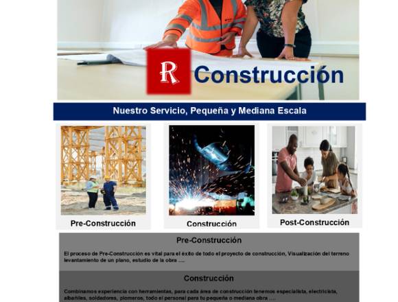 Rojas construcciones  