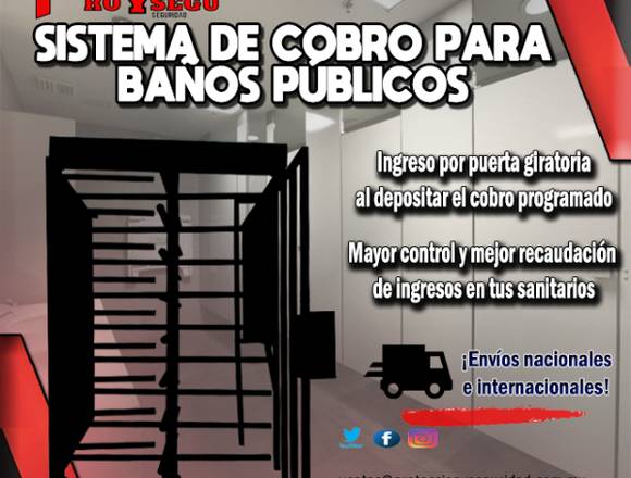 SISTEMAS DE COBRO PARA BAÑOS