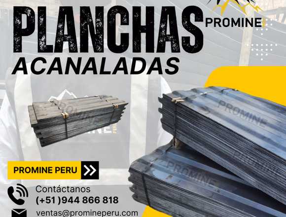 PLANCHA ACANALADA ||OBRA–PROMINE|AREQUIPA