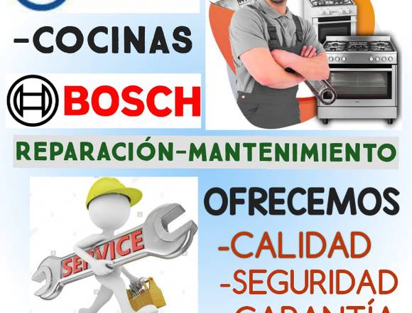 REPARACION DE COCINAS Y HORNOS A GAS Y ELECTRICAS