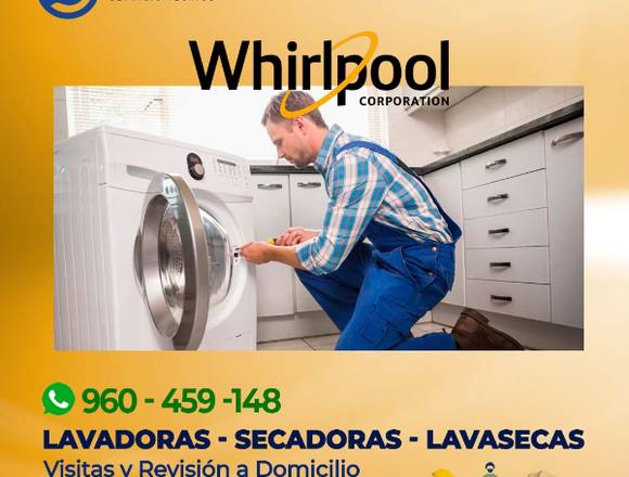 REPARACION DE DE LAVADORA WHIRPOOL A DOMICILIO