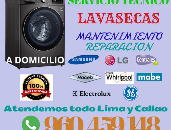 REPARACIONES DE LAVADORAS Y SECADORAS A DOMICILIO 