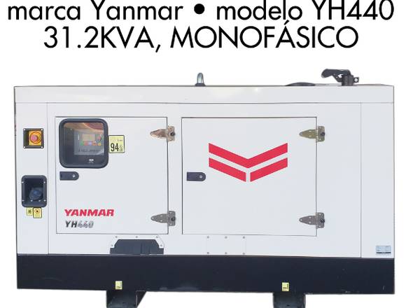 Generador eléctrico marca Yanmar