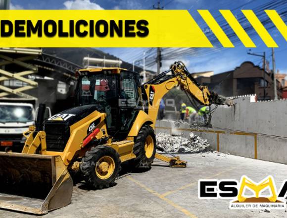 DEMOLICIONES DE CASAS DERROCAMIENTO DE ESTRUCTURAS