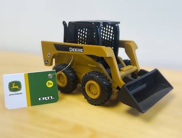 Minicargadora John Deere para colección