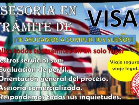 Trámite de Visas es tu oportunidad para viajar