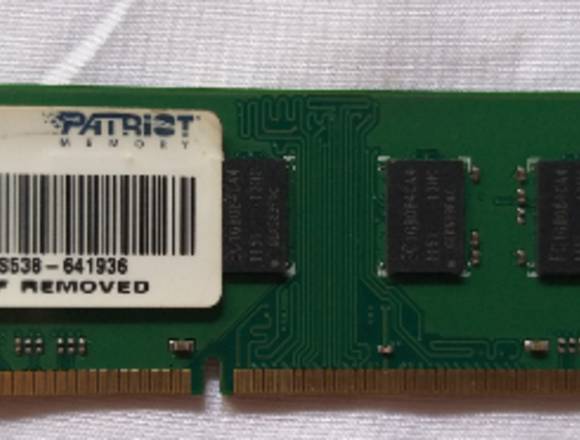 memoria ram ddr3 2gb patriot 1333mhz