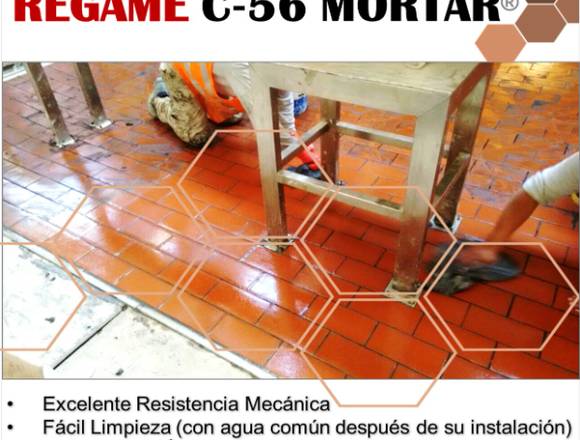 REGAME C-56 MORTAR (JUNTEADOR Y ADHESIVO EPOXICO) 