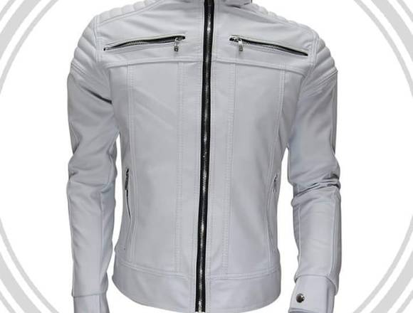 CHAQUETAS TIPO SLIM EN CUEROTEX 