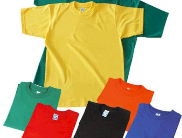 Camisetas Varios Colores