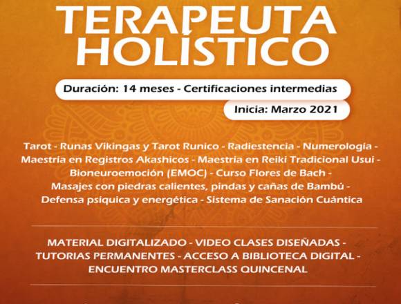 Formación Integral Terapeuta Holístico