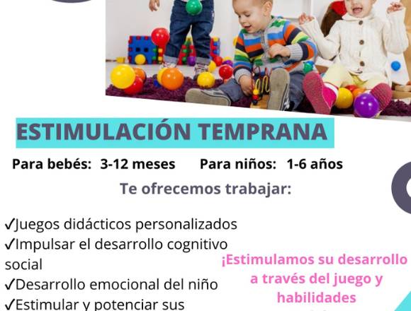 Estimulación Temprana para bebés y niños 👶💪😁