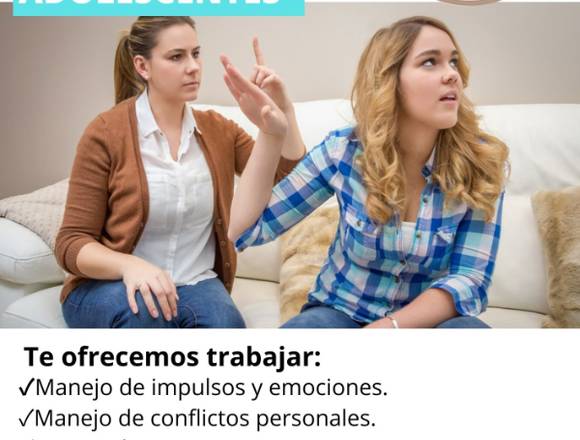 Terapia psicológica para Adolescentes 😁💪👩‍🦰