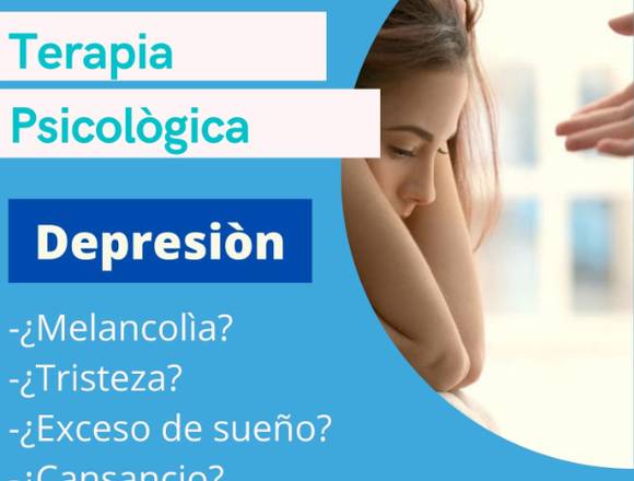 Terapia Psicològica para la depresiòn