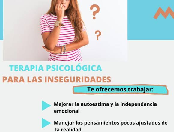 TERAPIA PSICOLÓGICA PARA LAS INSEGURIDADES