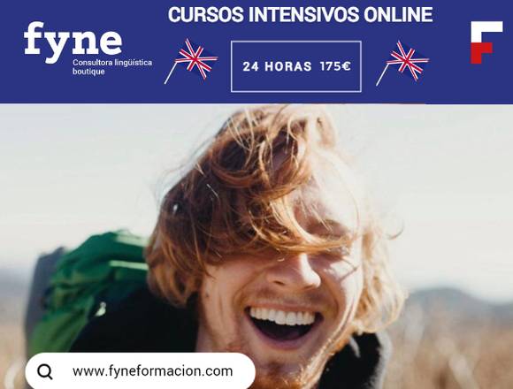 CURSOS INGLÉS INTENSIVOS ONLINE